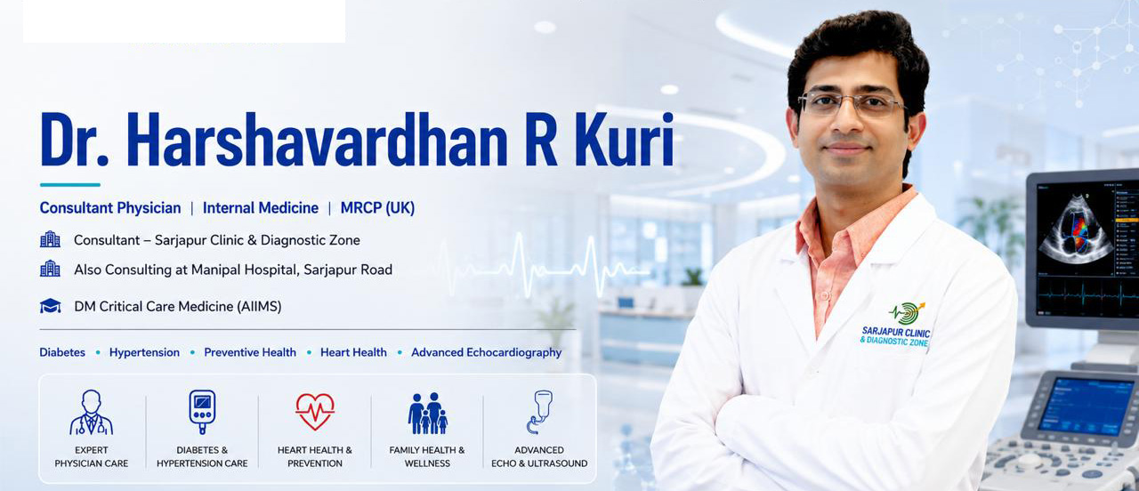 Dr. Harshavardhan R Kuri, Consultant Physician